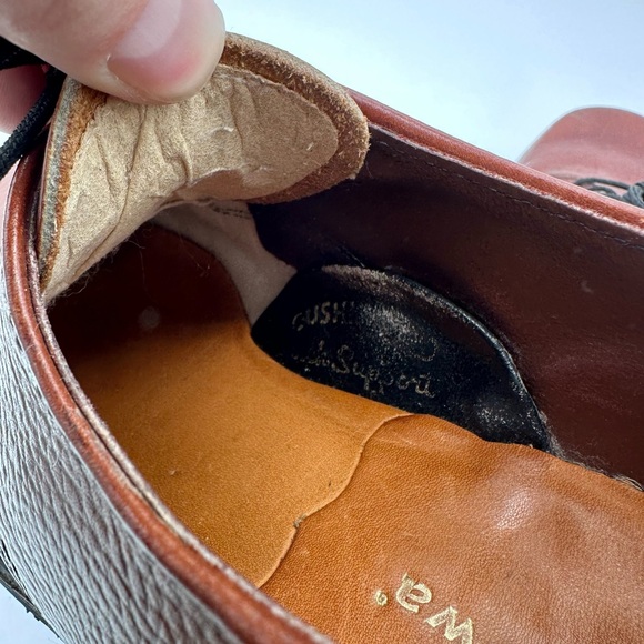 Original Chippewa Mahogany Brown Oxford Shoes - Picture 9 of 10